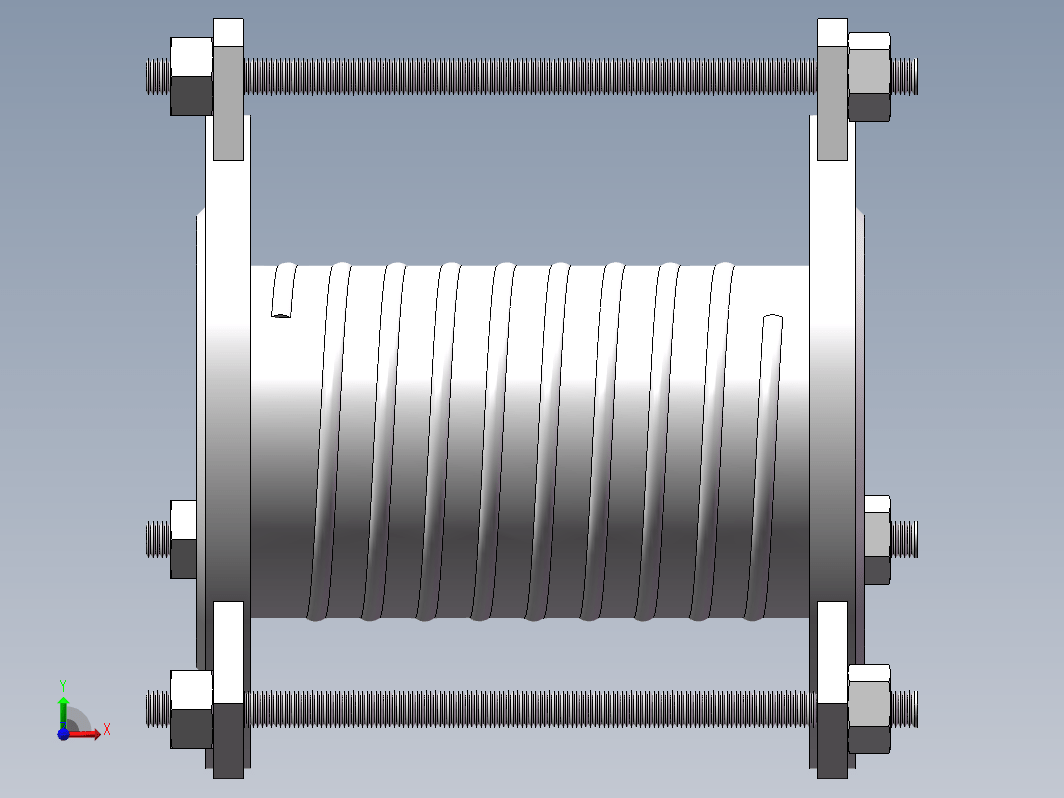 DN100波纹补偿器