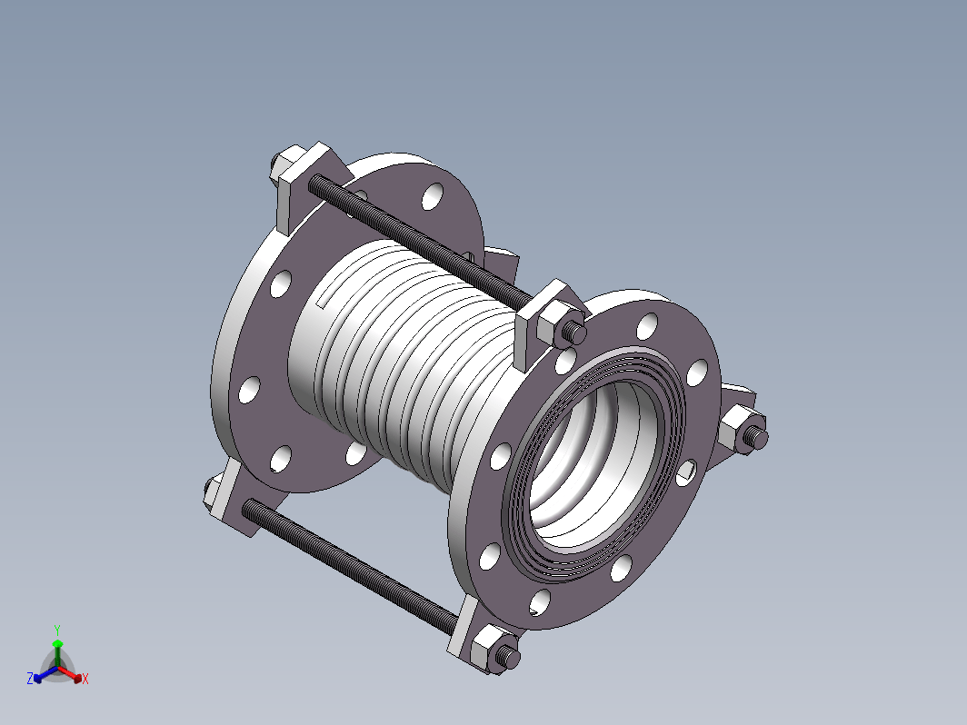 DN100波纹补偿器