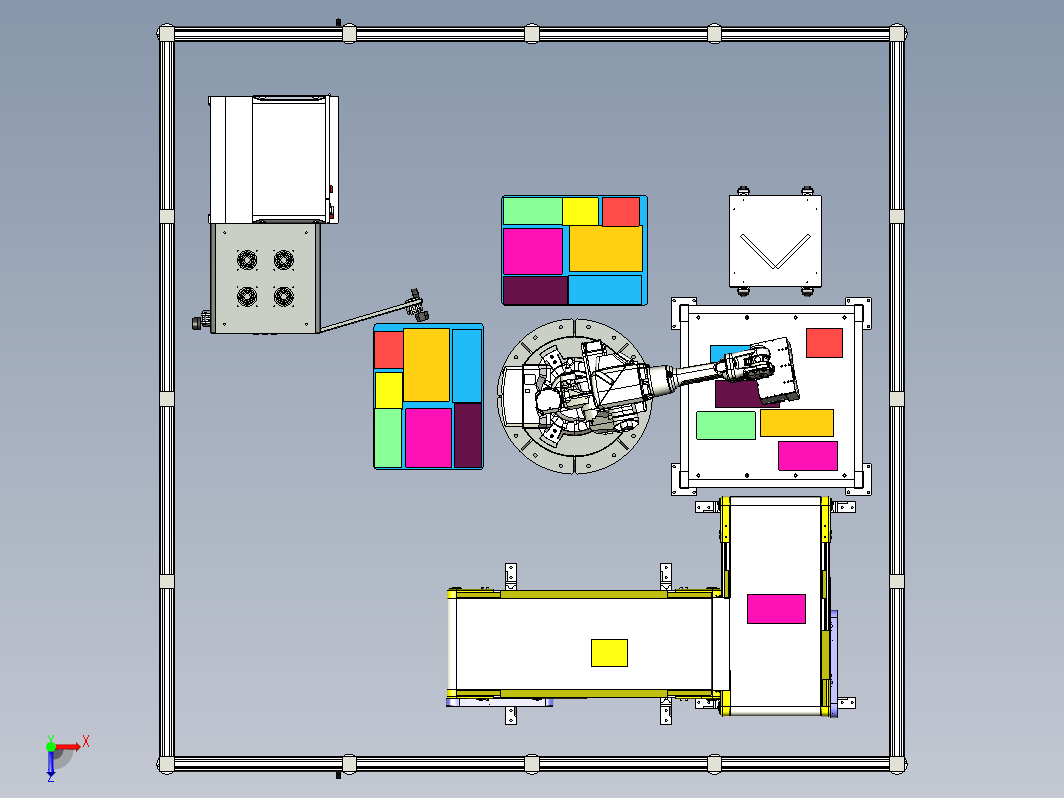 3D视觉码垛机器人系统