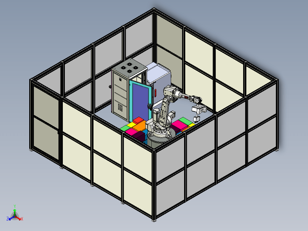 3D视觉码垛机器人系统