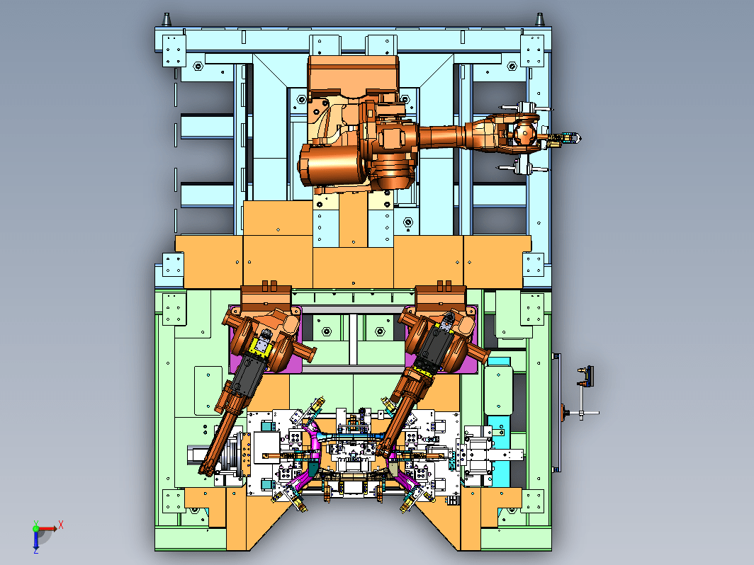 框架焊接夹具