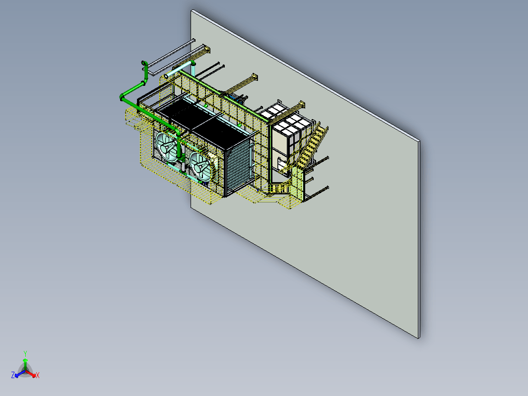 冷却塔3D