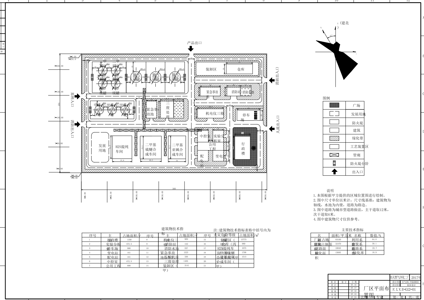 天然气净化厂年产4万吨二甲基亚砜项目设计+CAD+说明