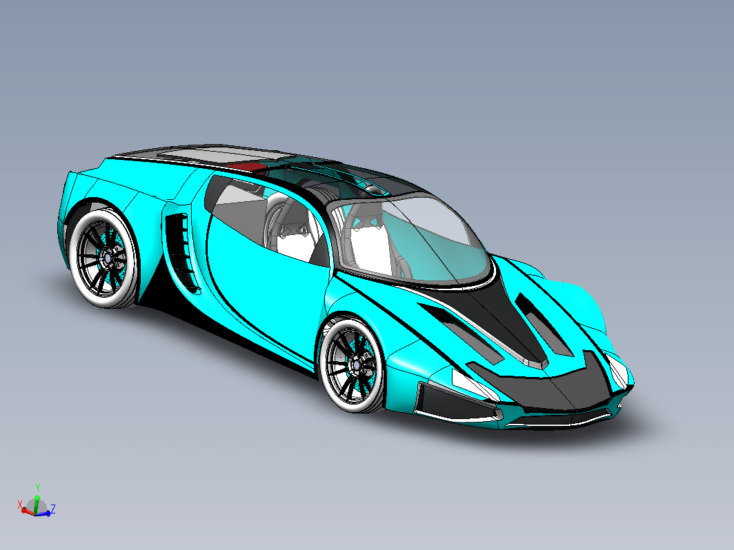 Concept Car概念跑车车壳
