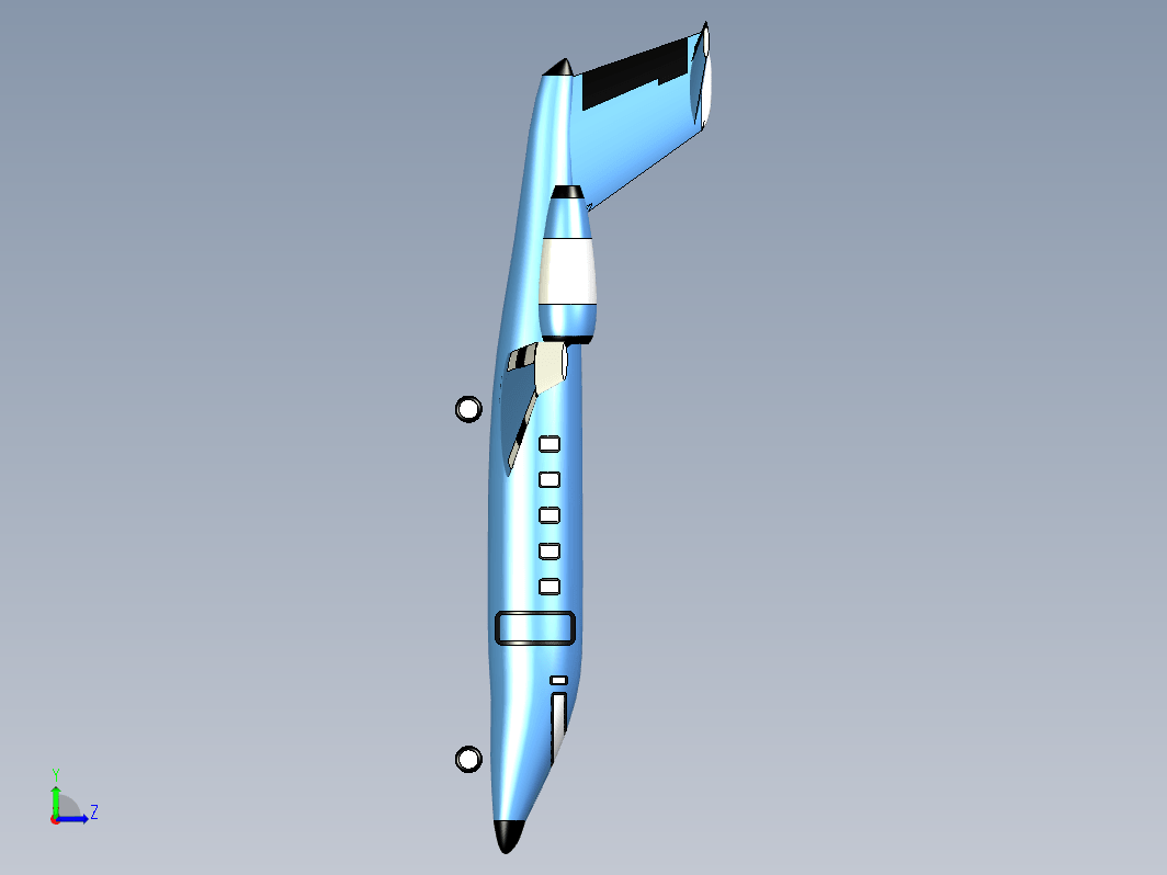 双发涡扇中型公务机 Learjet 55