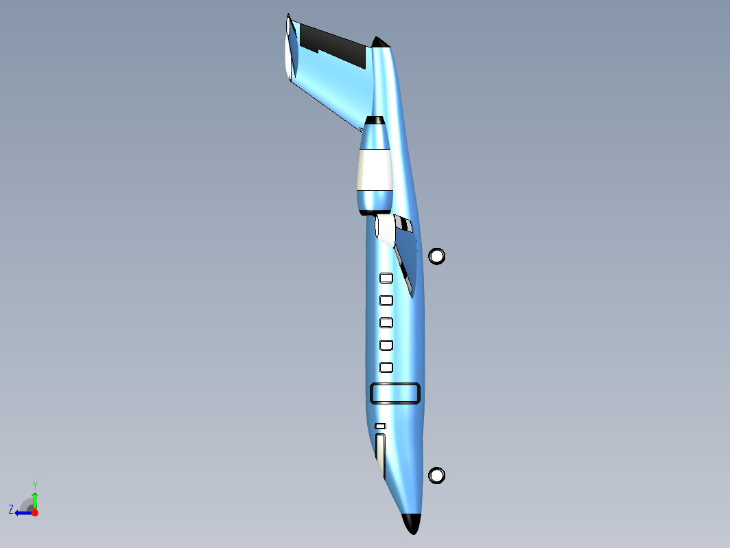 双发涡扇中型公务机 Learjet 55