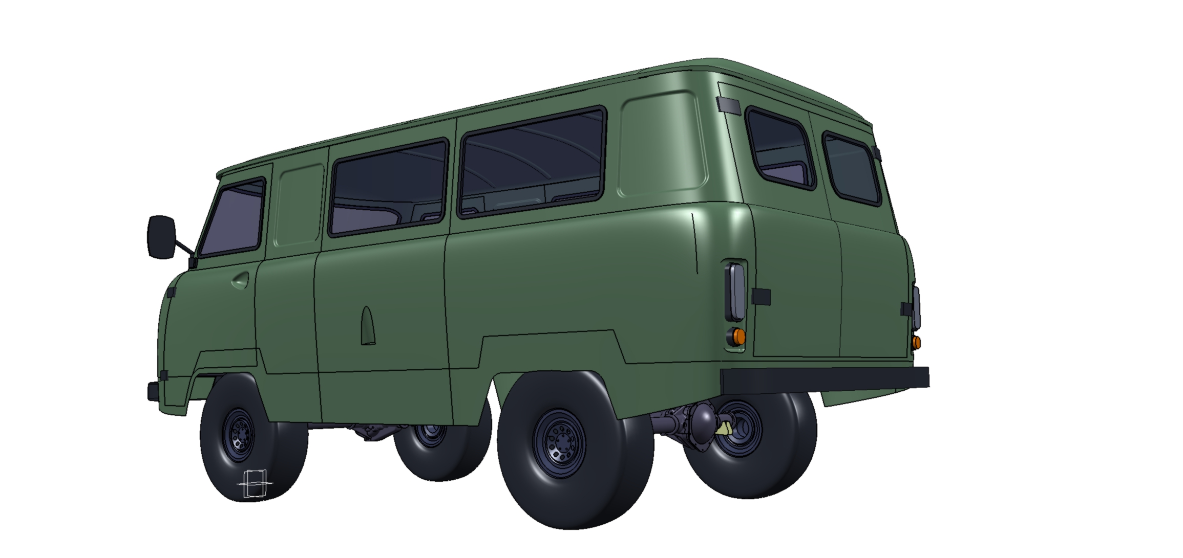 UAZ 452(2206) Buhanka苏联面包车