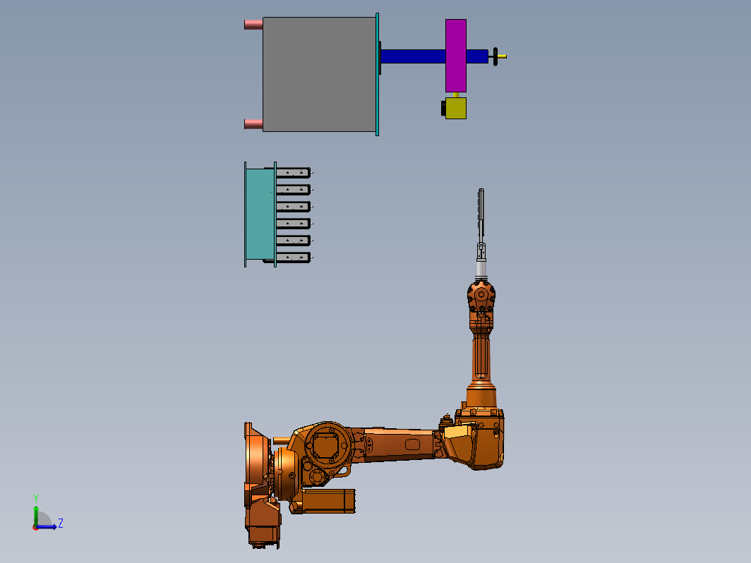 ABB机器人IRB2600_12-1650关节可运动激光自动化打标