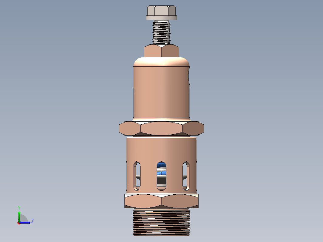 solidworks安全阀设计