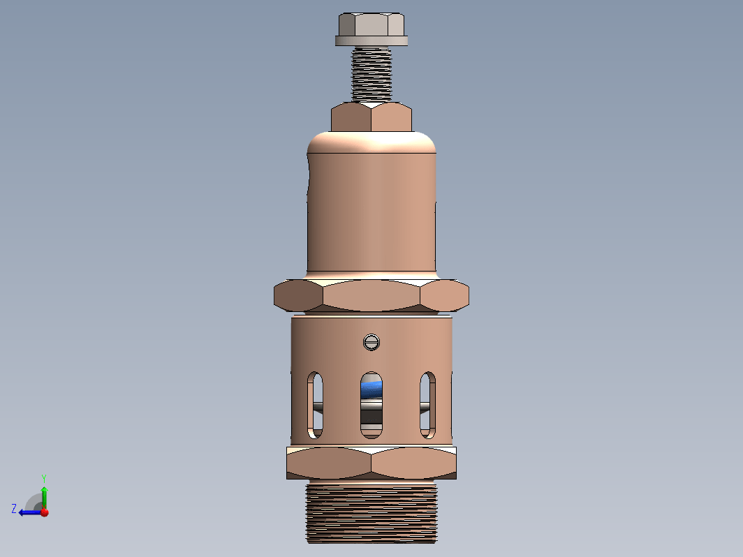 solidworks安全阀设计