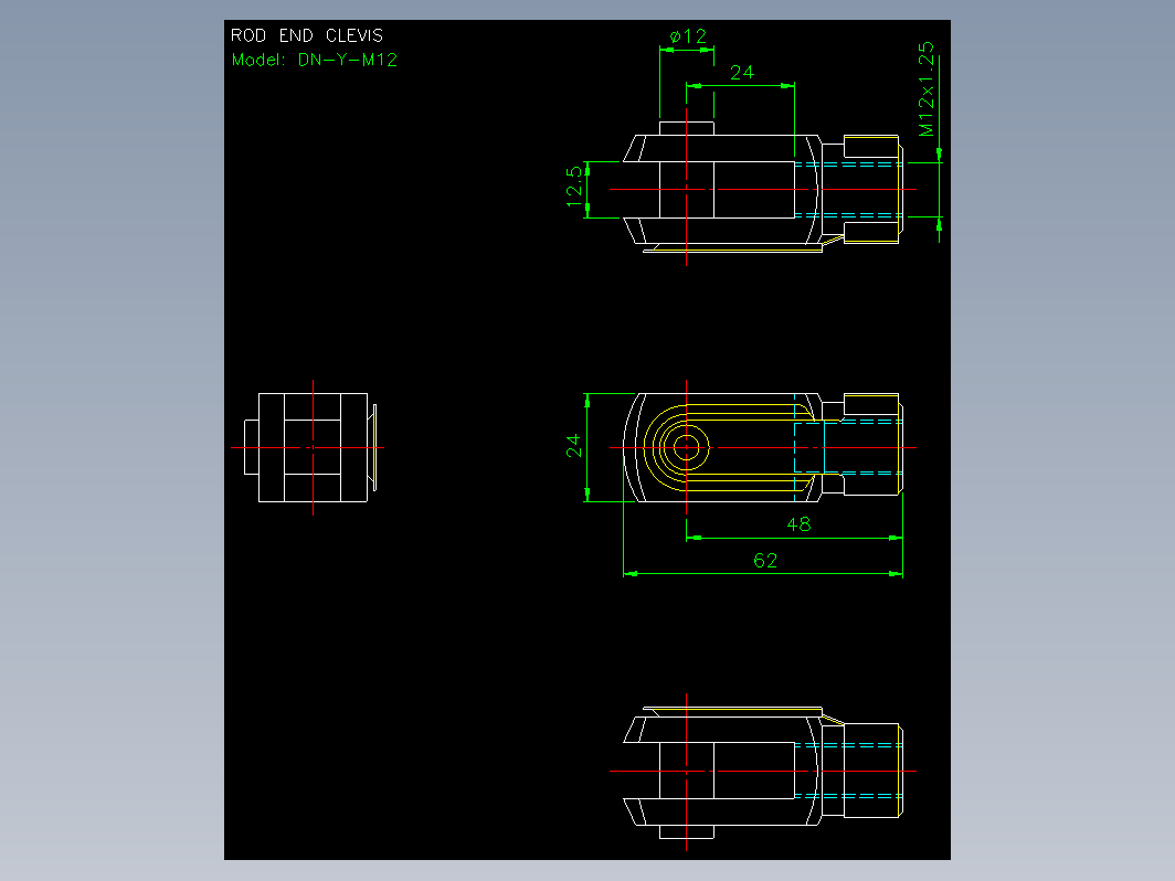 气缸 Y-M12