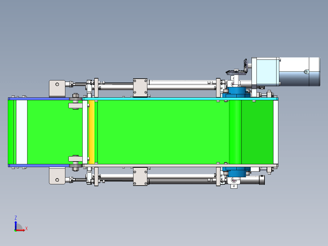 伸缩皮带机设计SX-100