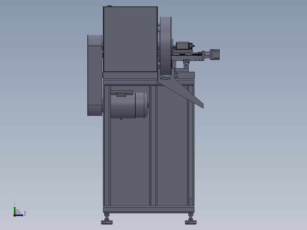 数控磨床3D