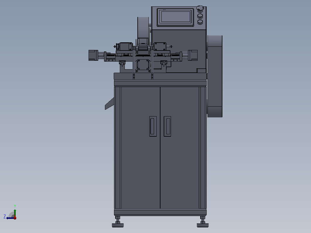 数控磨床3D