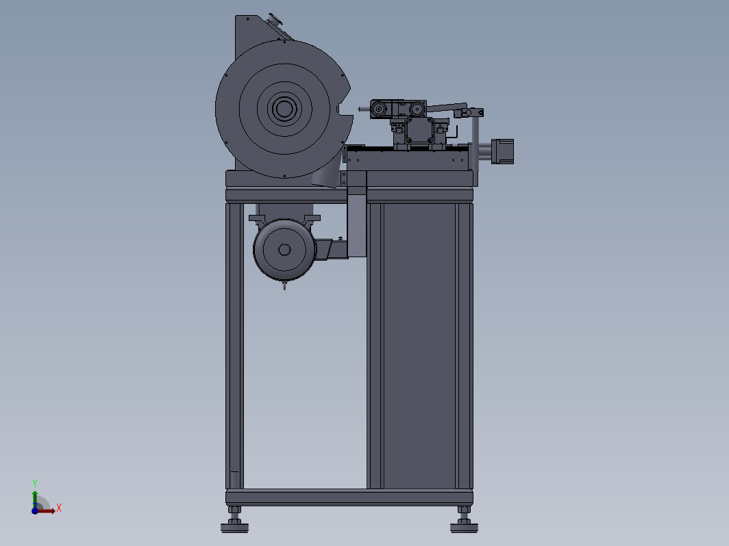 数控磨床3D