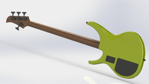 低音吉他简易模型 ACTIVE BASS GUITAR缩略图