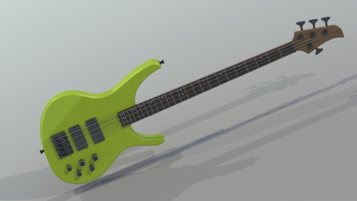 低音吉他简易模型 ACTIVE BASS GUITAR缩略图