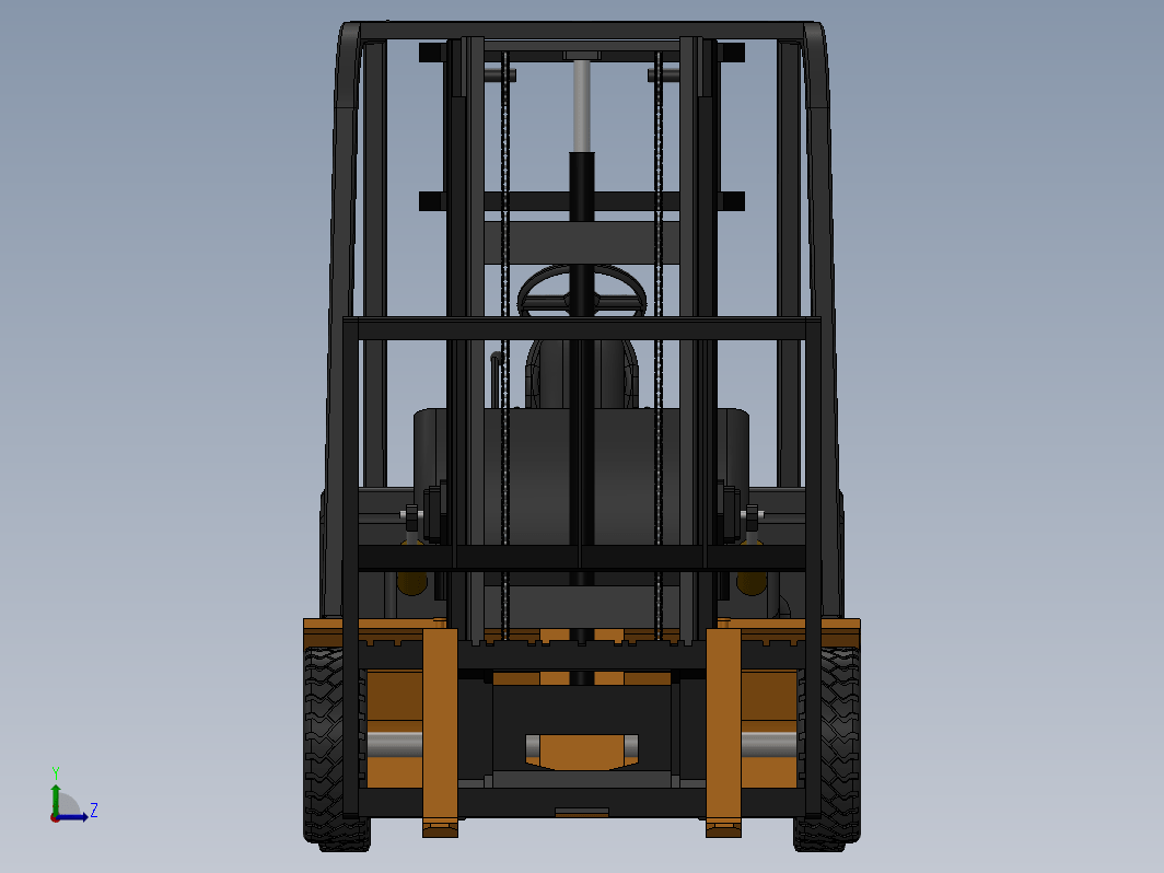 叉车模型