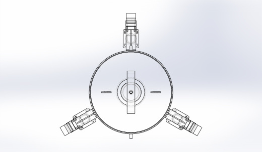 自动供砂桶设备在高压空气的作用下，实现自动加砂工艺缩略图