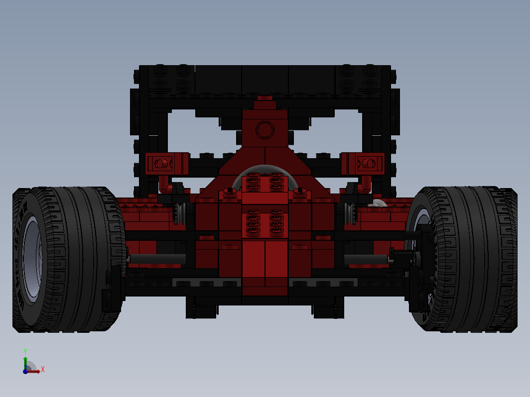 乐高 LEGO 8440 一级方程赛车图纸 Formula Indy Racer