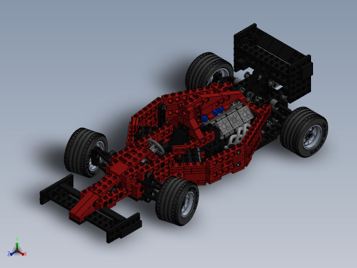 乐高 LEGO 8440 一级方程赛车图纸 Formula Indy Racer缩略图