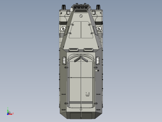 简易SD.KFZ.251装甲车模型缩略图