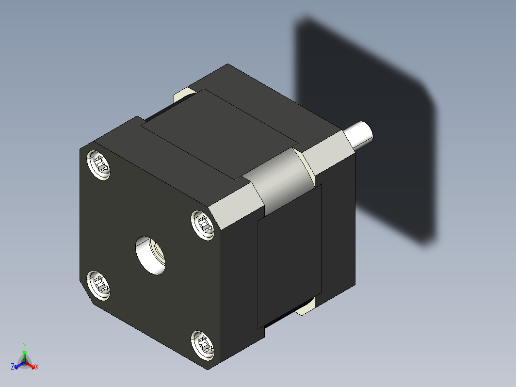 步进电机3D图42J1840-408