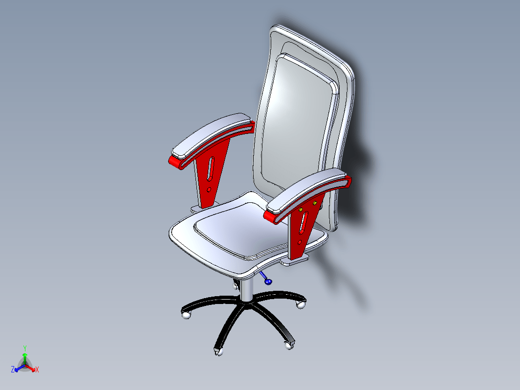 Official Chair普通办公椅子