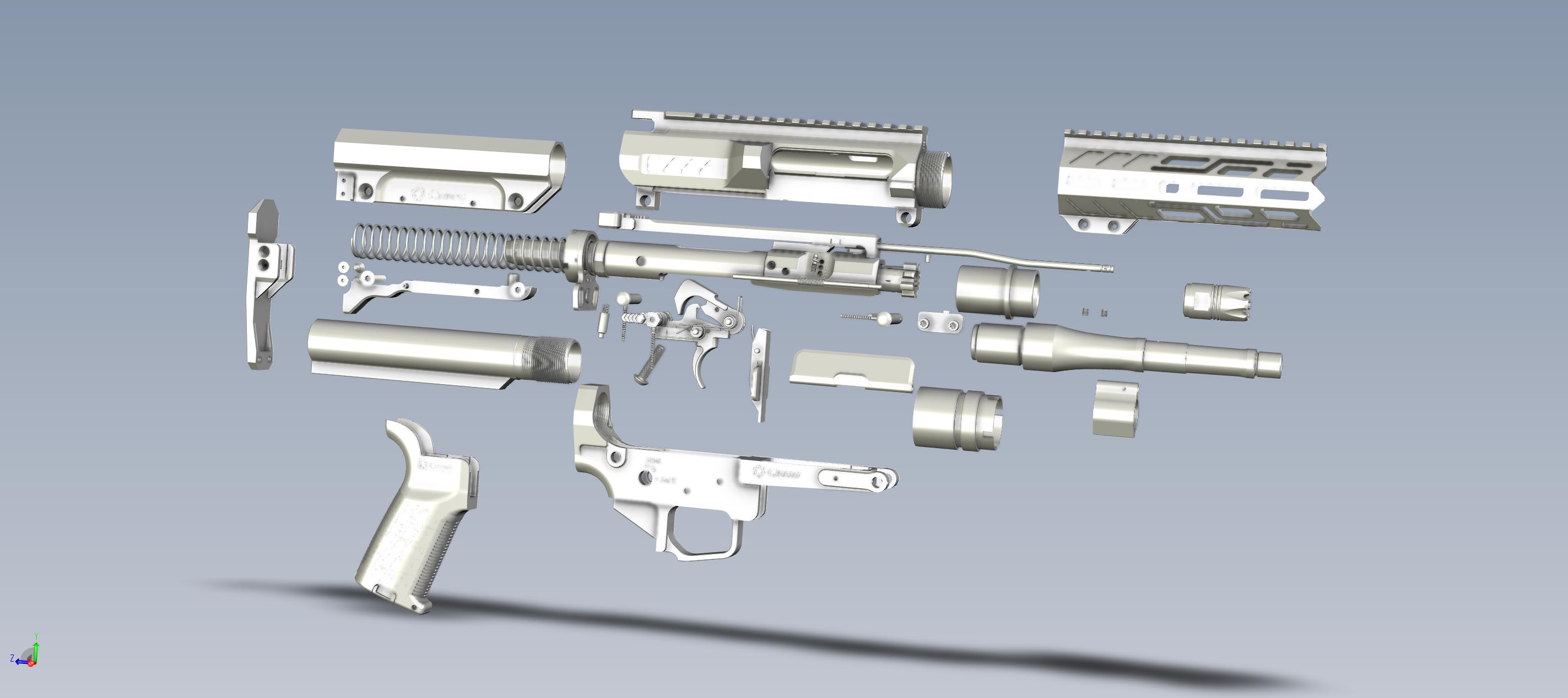 玩具枪母校cmmg-mk47-banshee