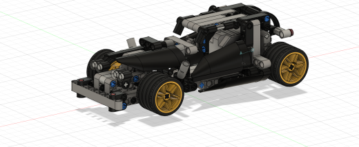 Lego Technic方程式小车拼装模型缩略图