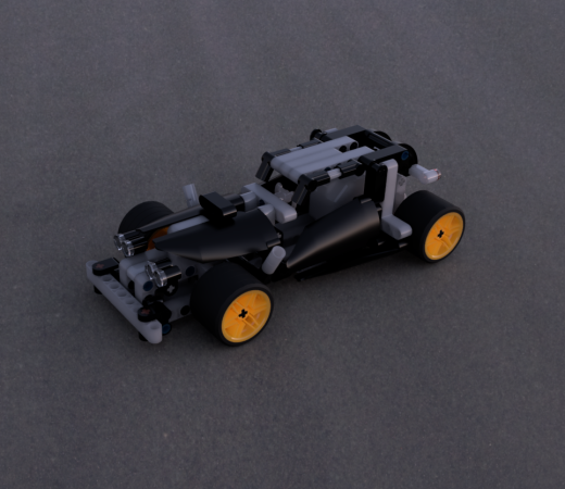 Lego Technic方程式小车拼装模型缩略图