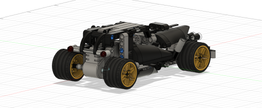 Lego Technic方程式小车拼装模型缩略图