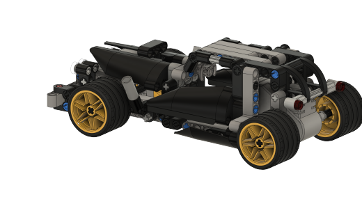 Lego Technic方程式小车拼装模型缩略图