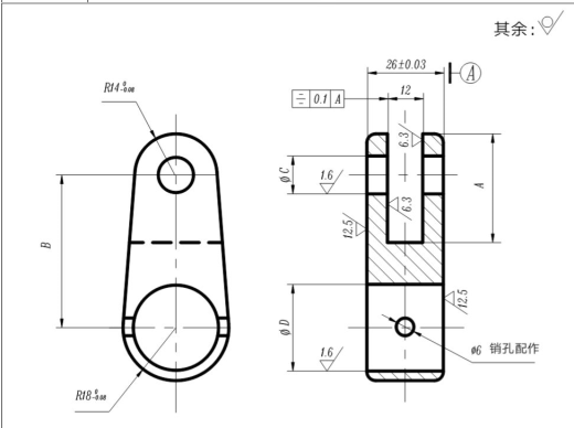 传力杆的钻Φ20孔夹具设计及加工工艺装备+CAD+说明缩略图
