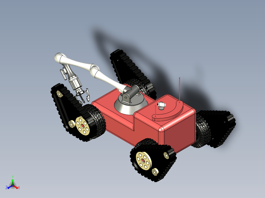 Bomb Disposal Robot三角履带机器人