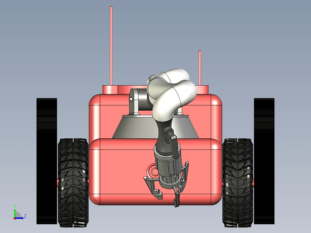 Bomb Disposal Robot三角履带机器人