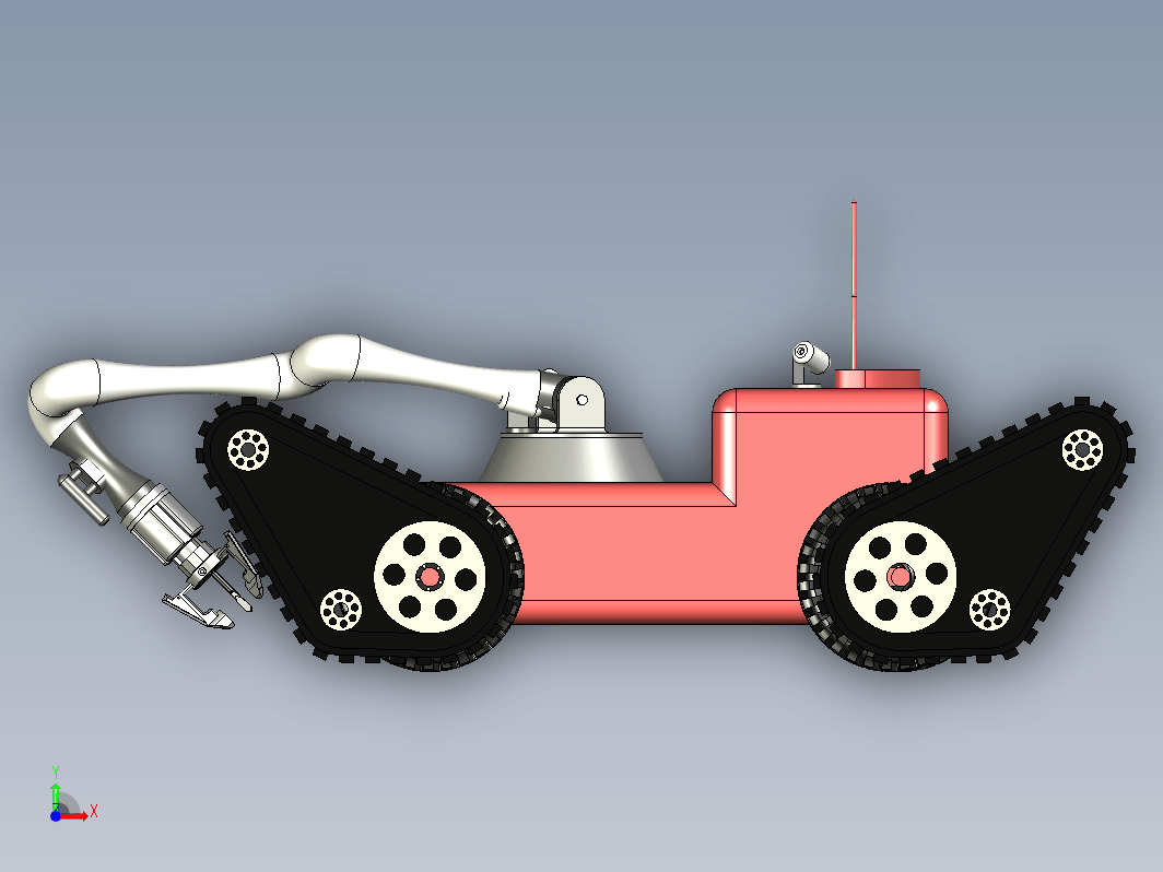 Bomb Disposal Robot三角履带机器人