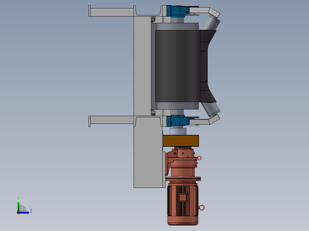 F0700-皮带输送线SW模型设计