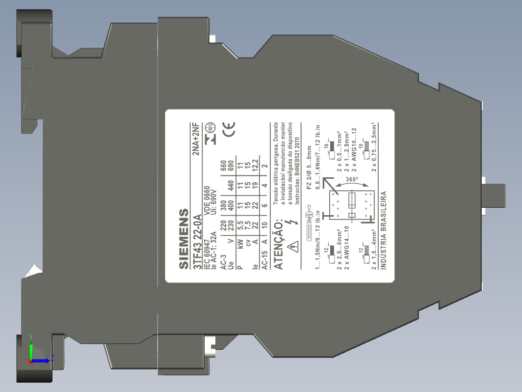 3TF4322A220V西门子