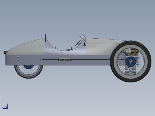 MORGAN 3 WHEELER复古造型汽车缩略图