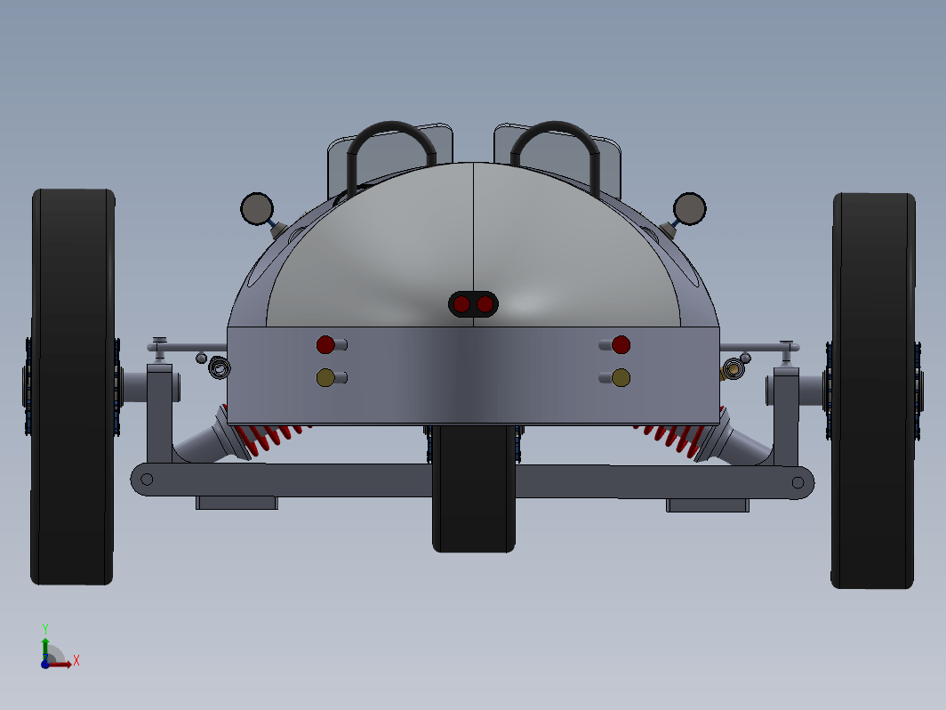 MORGAN 3 WHEELER复古造型汽车