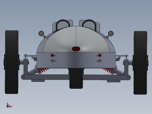 MORGAN 3 WHEELER复古造型汽车缩略图