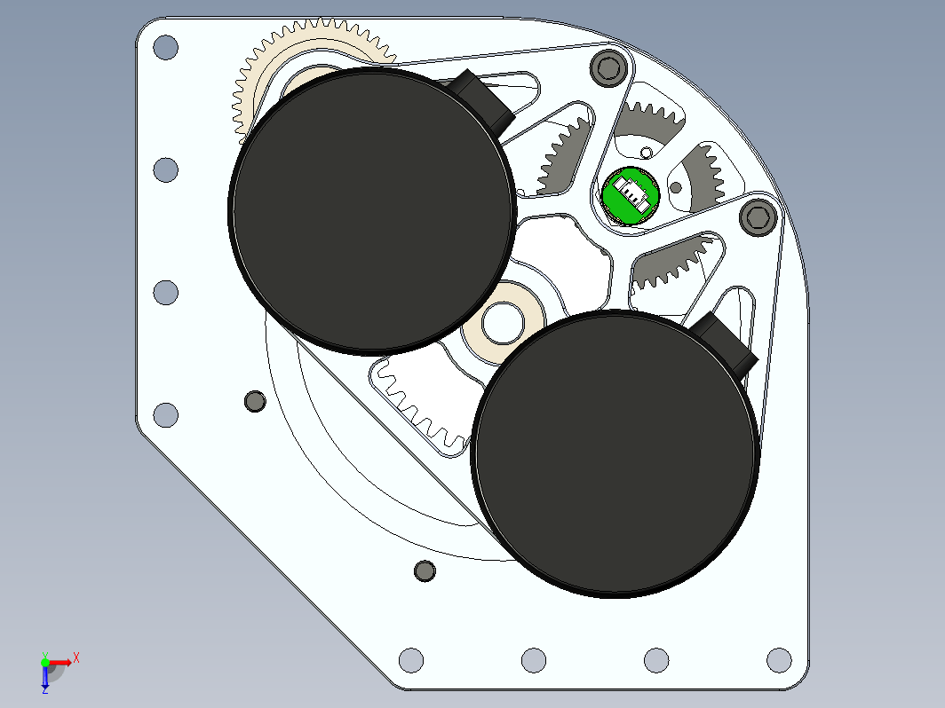 2910-mk2 Versa转向车轮模块3D数模图纸 x_t格式