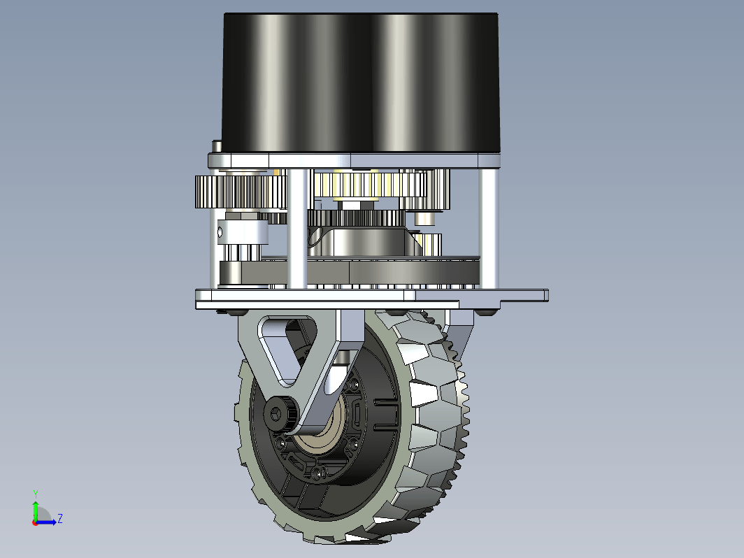 2910-mk2 Versa转向车轮模块3D数模图纸 x_t格式