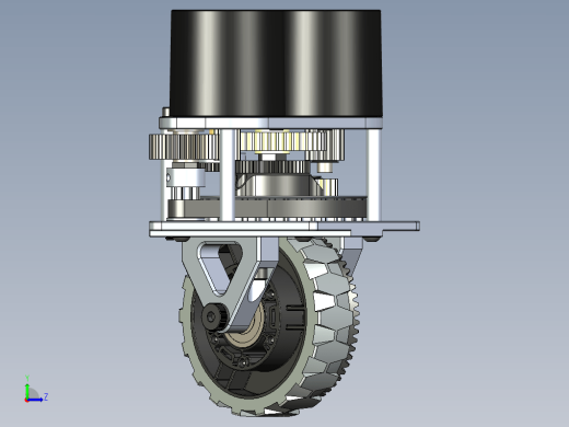 2910-mk2 Versa转向车轮模块3D数模图纸 x_t格式缩略图