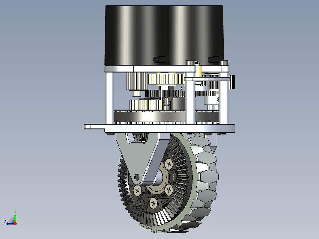 2910-mk2 Versa转向车轮模块3D数模图纸 x_t格式