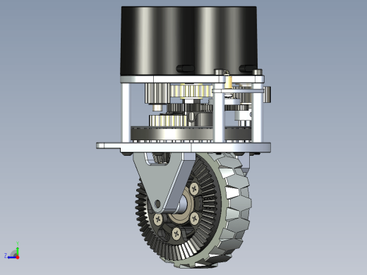 2910-mk2 Versa转向车轮模块3D数模图纸 x_t格式缩略图