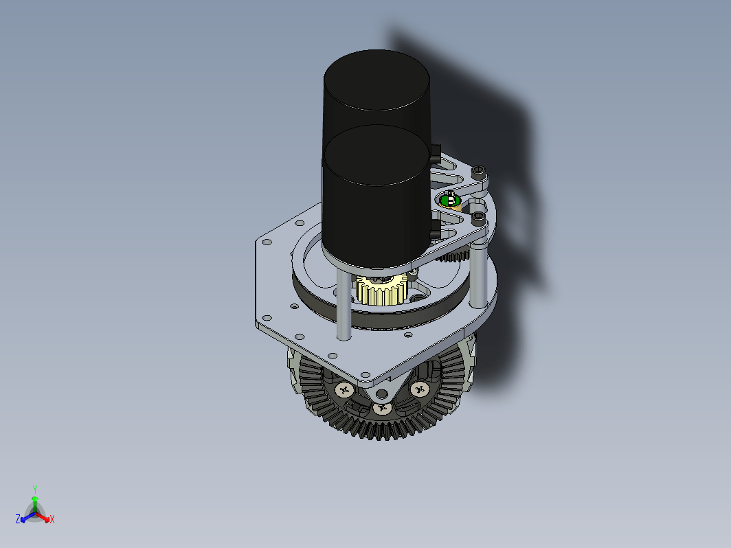 2910-mk2 Versa转向车轮模块3D数模图纸 x_t格式