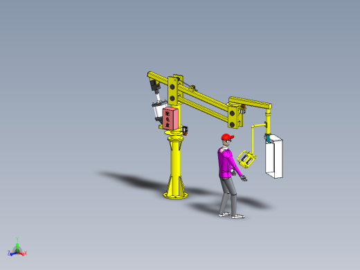 Solidworks设计的助力机械手三维建模图纸缩略图
