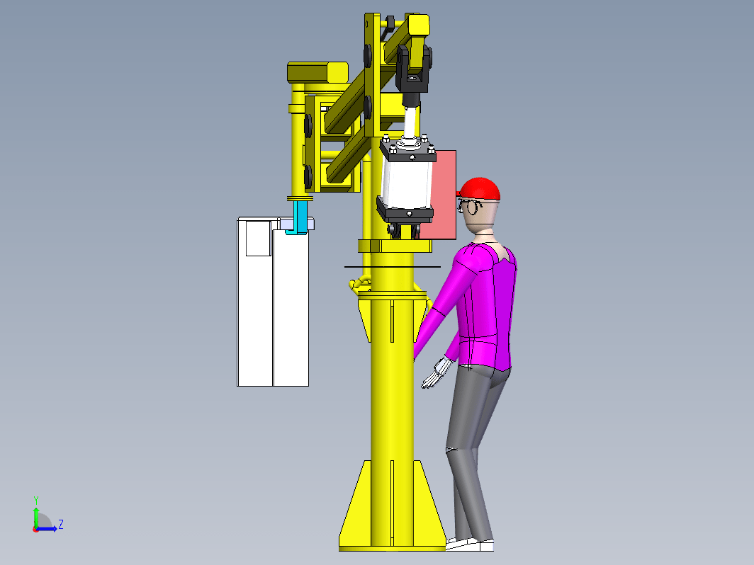 Solidworks设计的助力机械手三维建模图纸